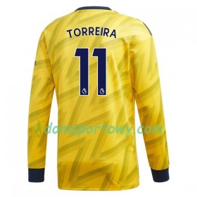 Koszulka Arsenal Lucas Torreira 11 Wyjazdowe Koszulki Piłkarskie 2019-2020 Długi Rękaw